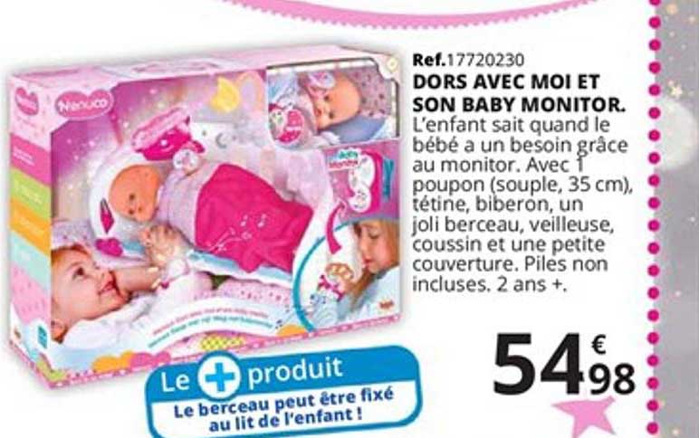 dors avec moi et son baby monitor