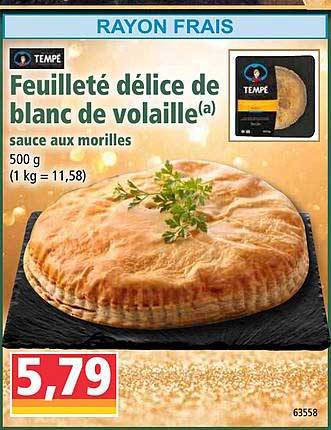 Feuilleté Délice De Blanc De Volaille