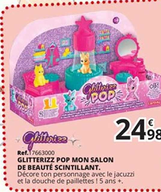 glitterizz pop mon savon de beauté scintillant