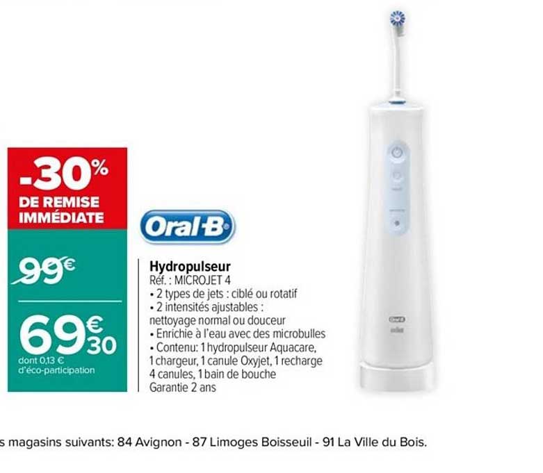 hydropulseur oral b