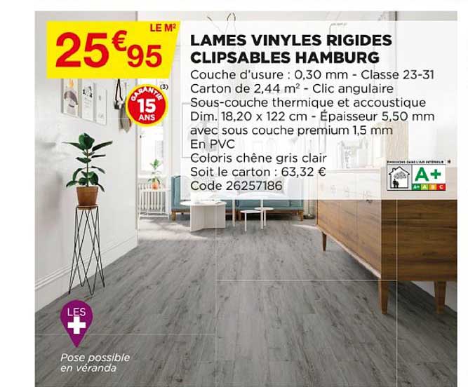 lames vinyles rigides clipsables hamburg