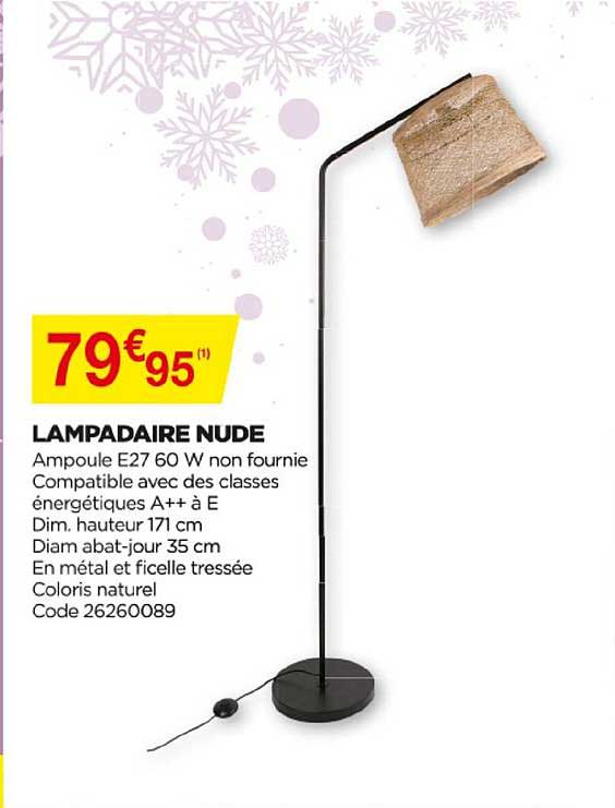 lampadaire nude