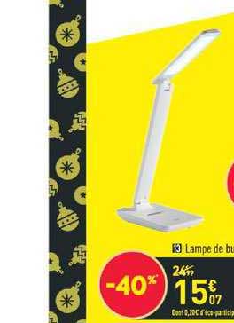 lampe de bureau tara
