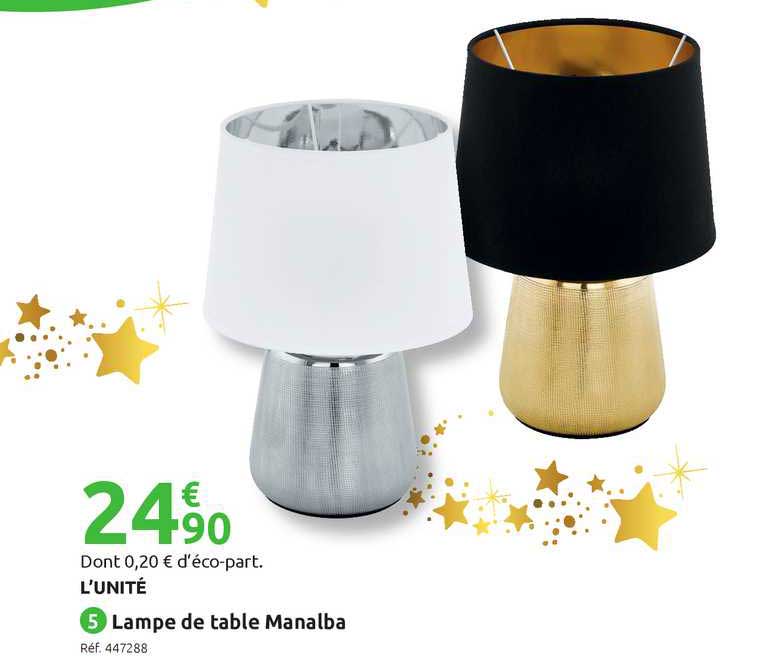 Lampe De Table Manalba