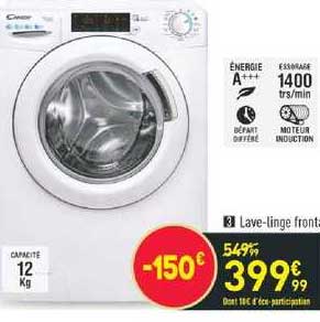 lave-linge frontal