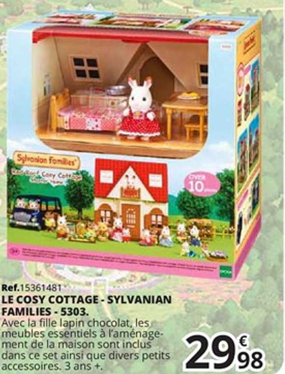 le cosy cottage - sylvanian families - 5303