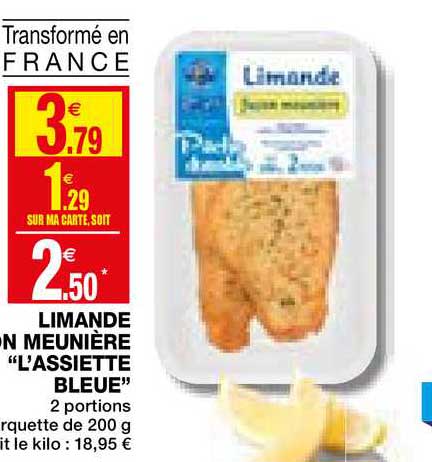 Limande "l'assiette Bleue"
