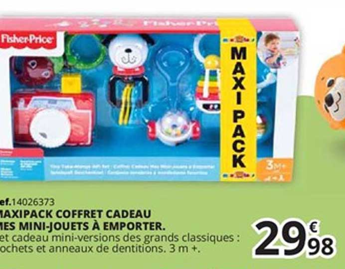 maxipack coffret cadeau mes mini-jouets à emporter