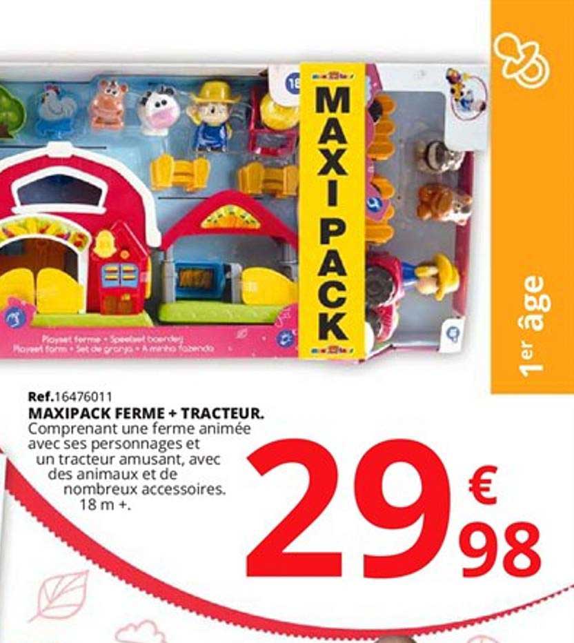 maxipack ferme + tracteur