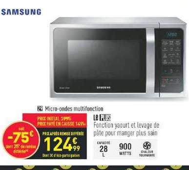 micro-ondes multifonction samsung