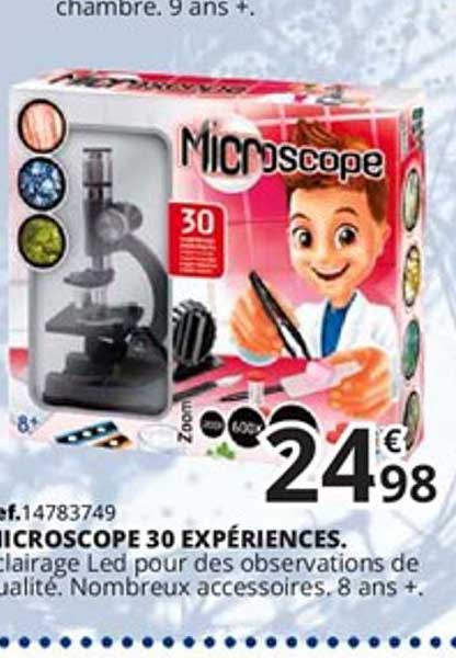 Microscope 30 Expériences