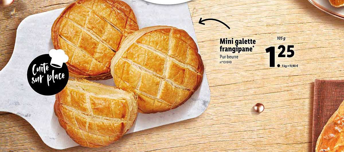 mini galette frangipane