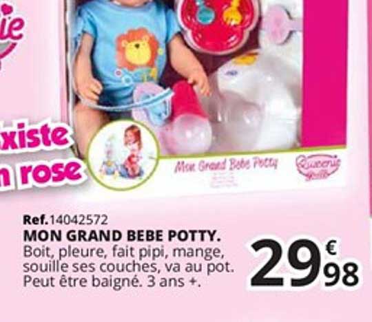 mon grand bébé potty