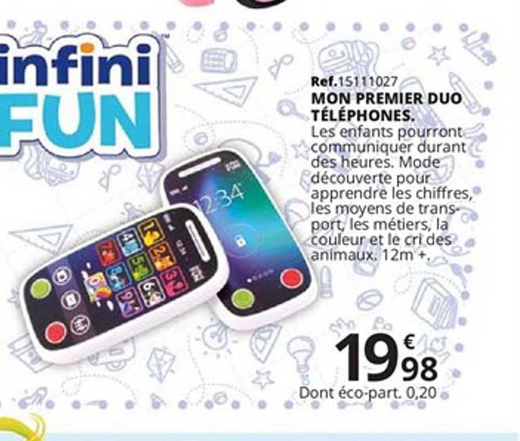 mon premier duo téléphones