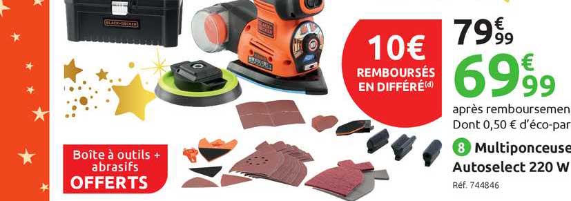 multiponceuse autoselect 220w