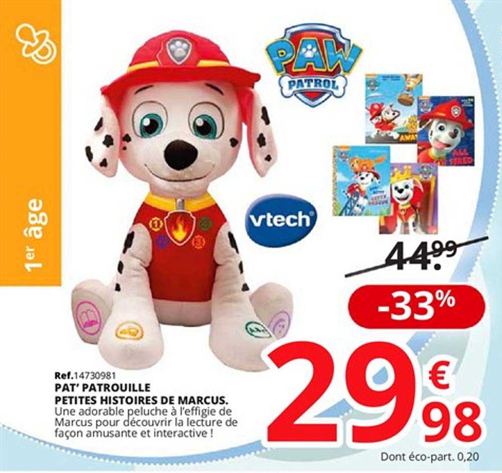 pat'patrouille petites histoires de marcus