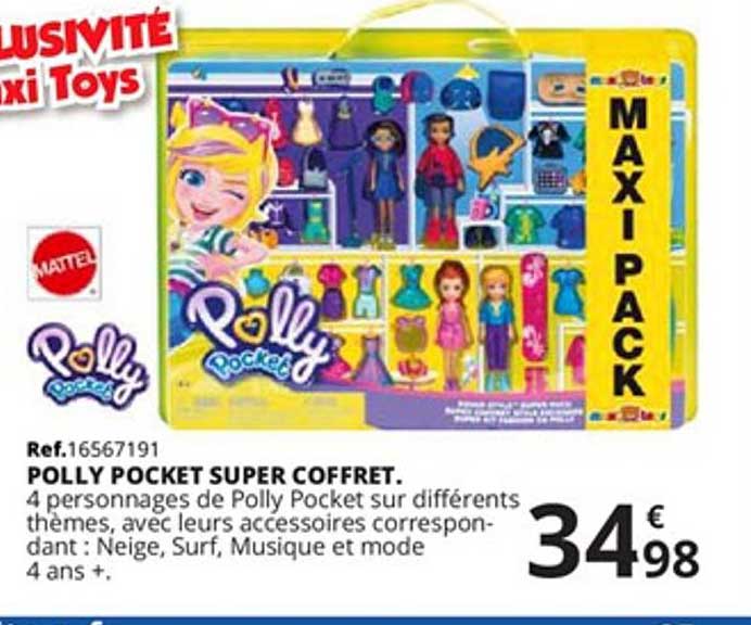 polly pocket super coffret