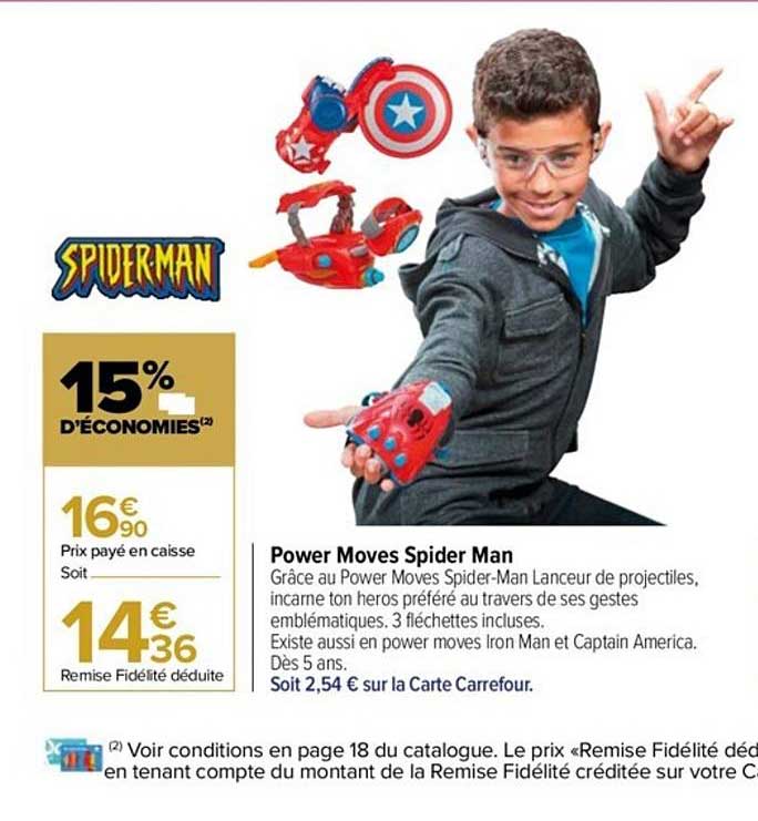 power moves spider man