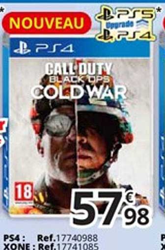 ps4, ps5 call duty black ops coldwar
