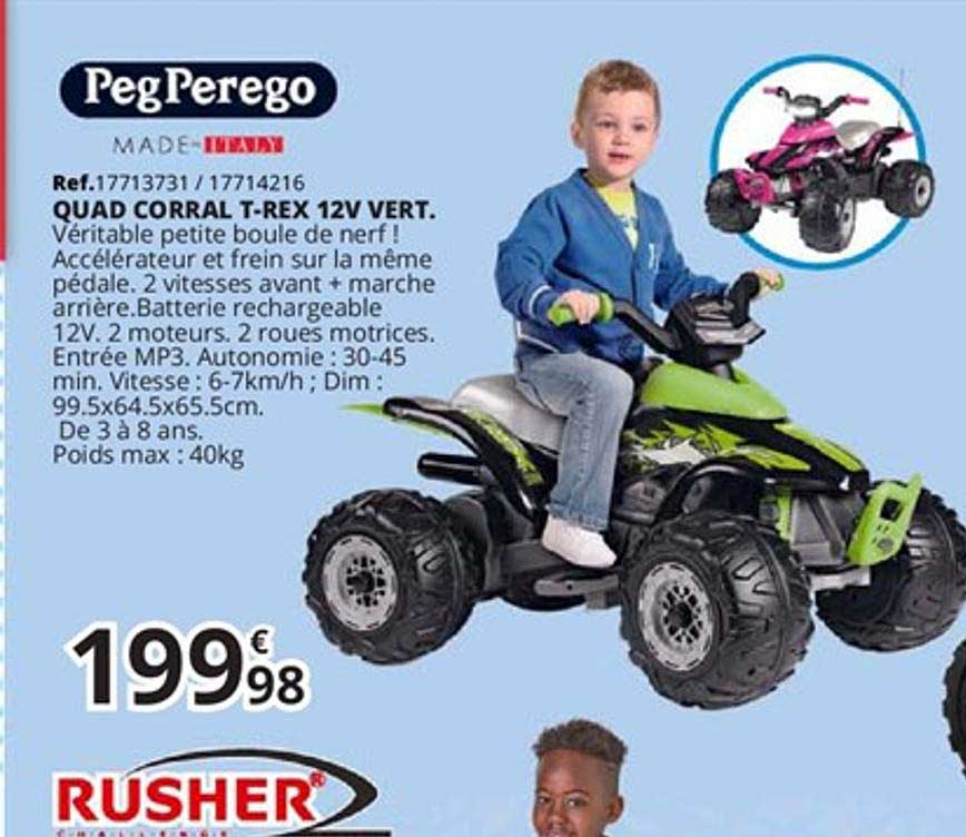 quad corral t-rex 12v vert