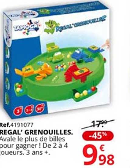regal' grenouilles