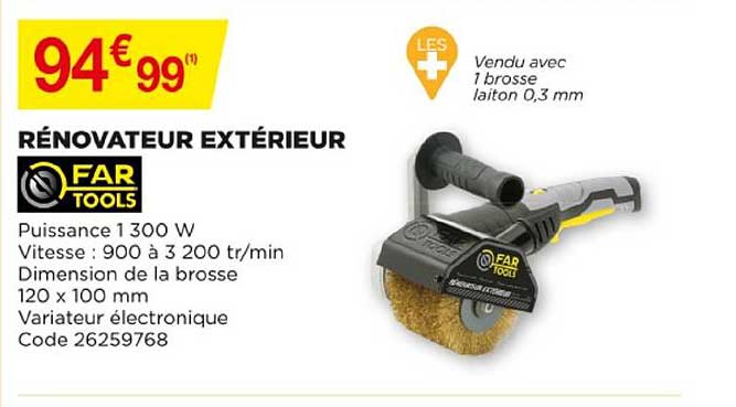 rénovateur extérieur far tools