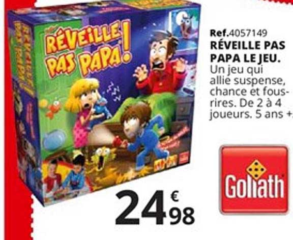 réveille pas papa le jeu