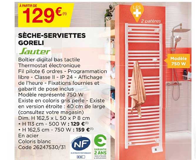 sèche-serviettes goreli