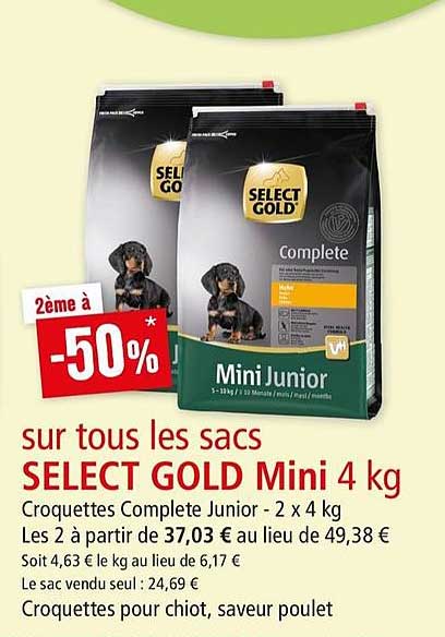 Select Gold Mini 4 Kg