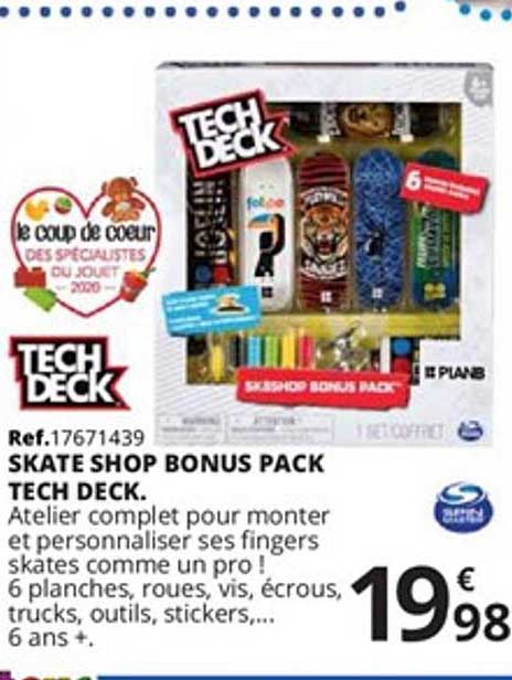 Skate Shop Bonus Pack Tech Deck