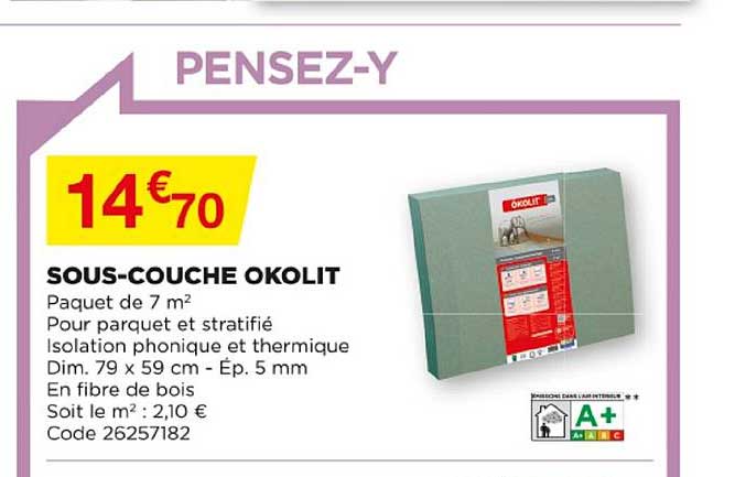 sous couche okolit
