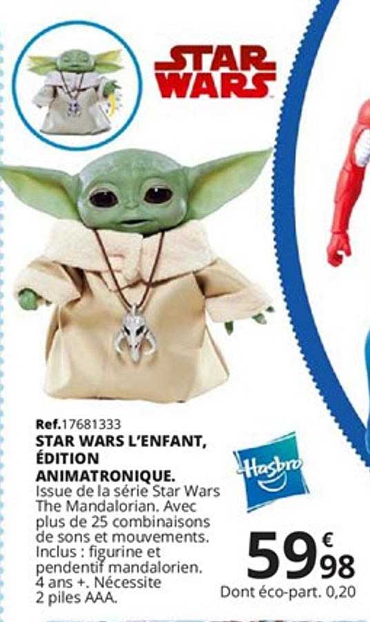 star wars l'enfant, édition animatronique