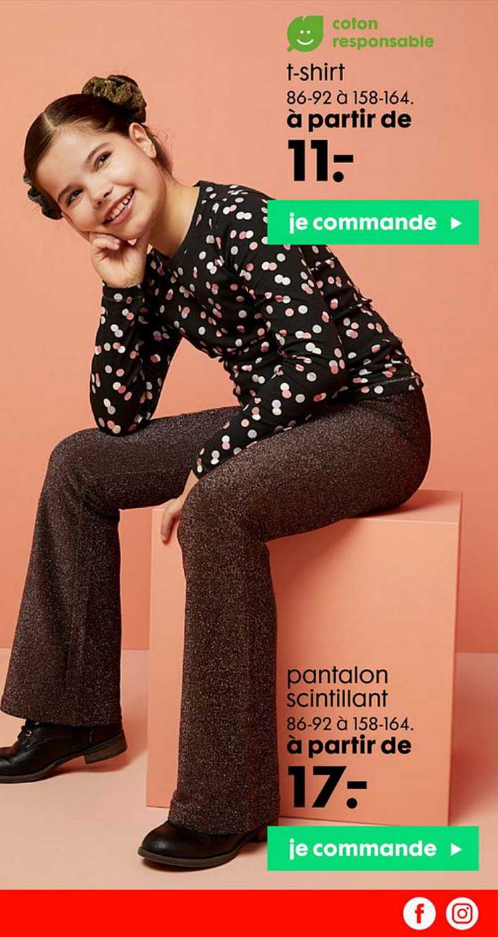 T-shirt, Pantalon Scintillant