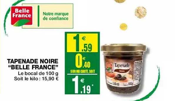 Tapenade Noire "belle France"