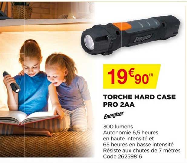 torche hard case pro 2aa energizer