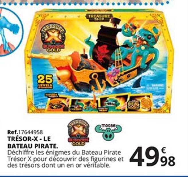 trésor-x - le bateau pirate