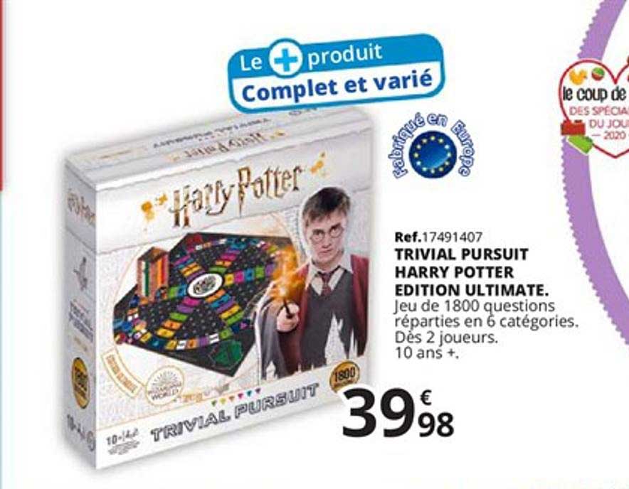 trivial pursuit harry potter édition ultimate