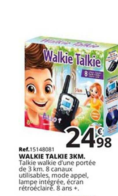walkie talkie 3km