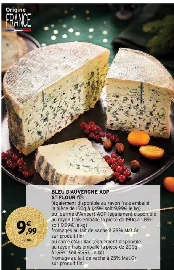 Bleu D'auvergne Aop St Flour
