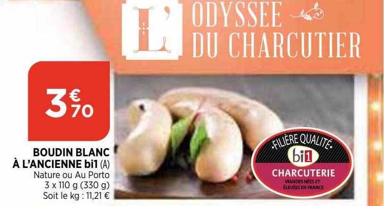 Boudin Blanc à L'ancienne Bi1
