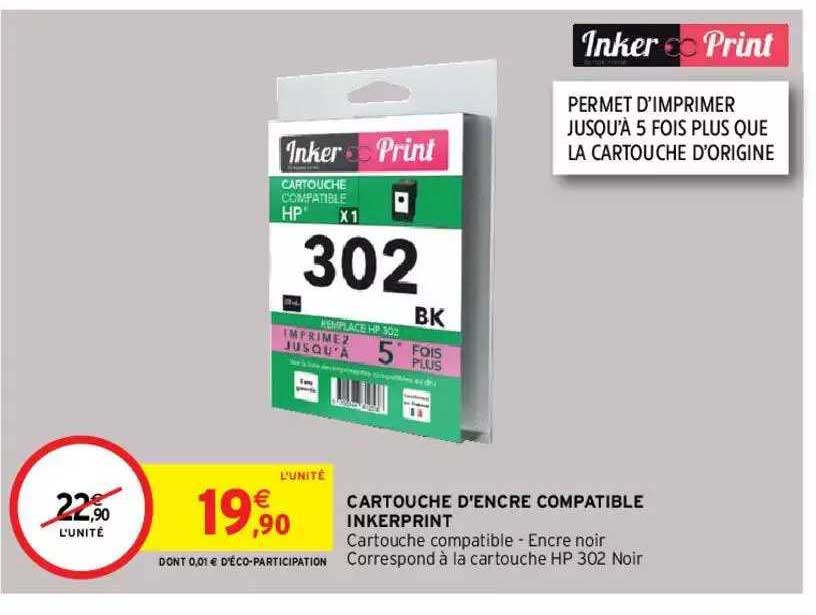 cartouche d'encre compatible inkerprint