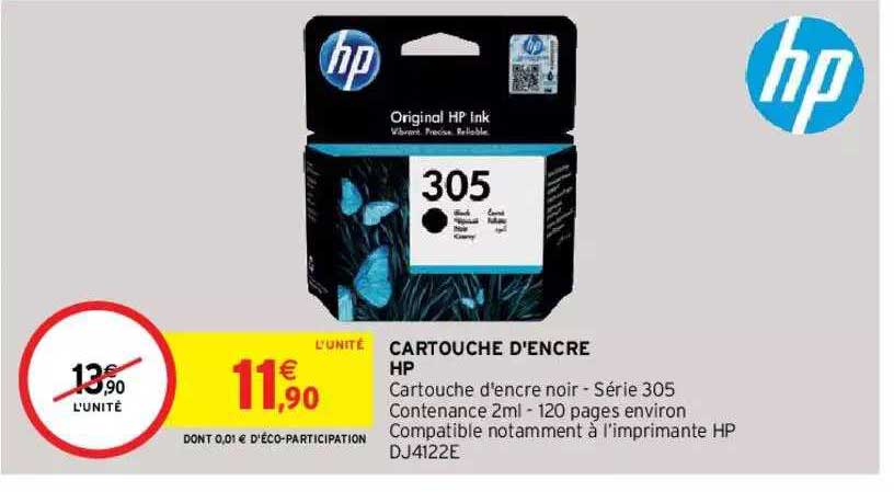 cartouche d'encre hp