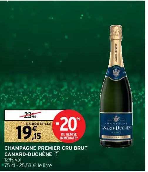 champagne premier cru brut canard-duchêne