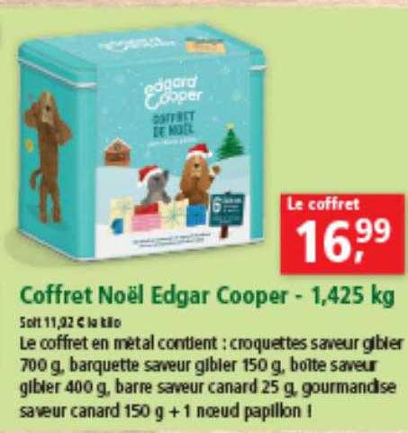 coffret noël edgar cooper - 1,425 kg