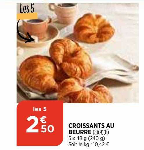 Croissants Au Beurre