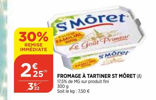fromage à tartiner st môret