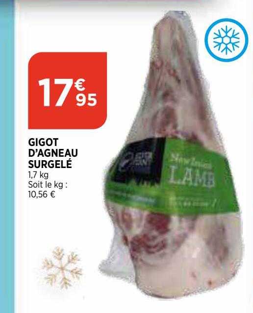 Gigot D'agneau Surgelé