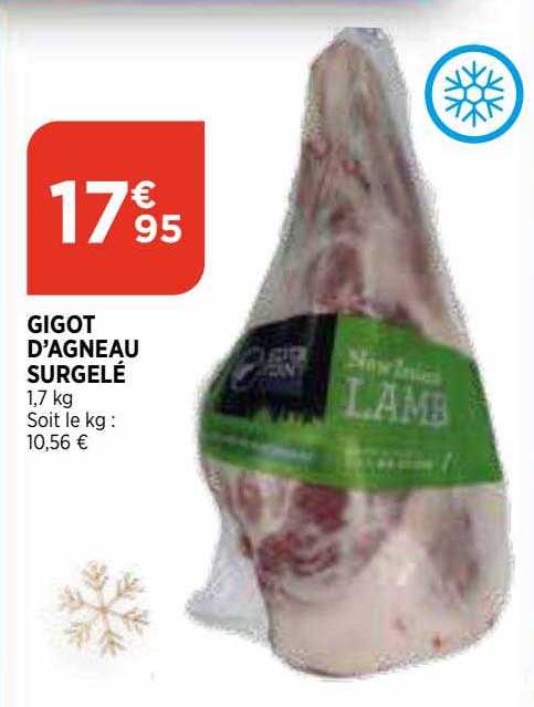 Gigot D'agneau Surgelé