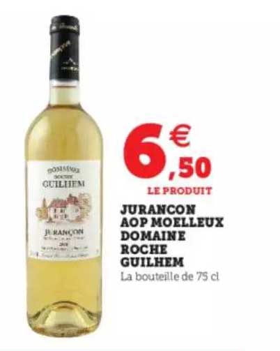 jurancon aop moelleux domaine roche guilhem