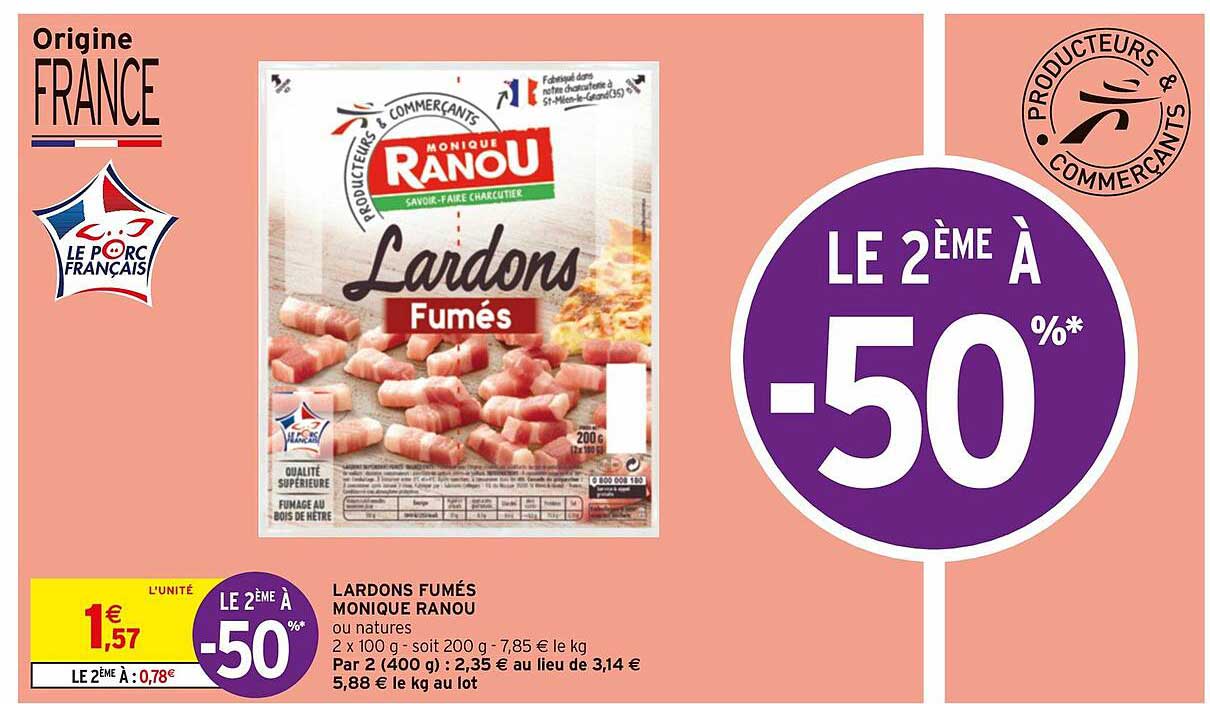 lardons fumés monique ranou